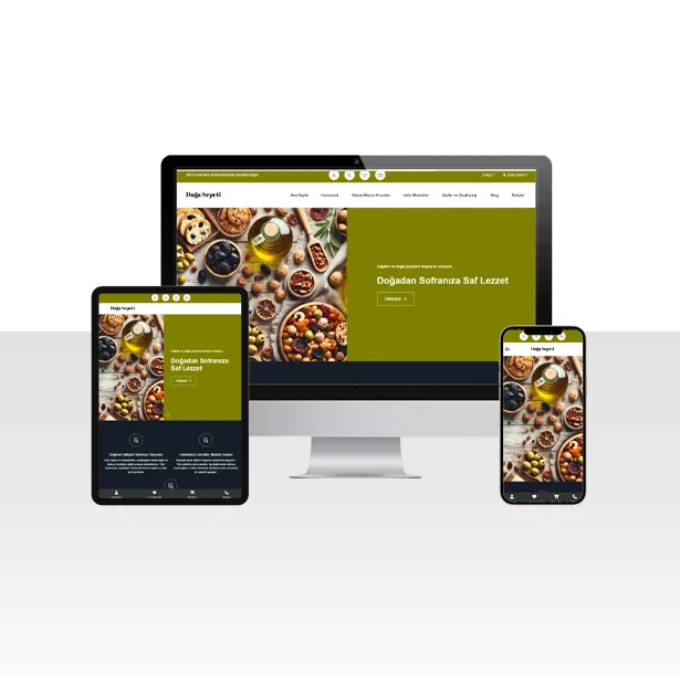 Doğal Ürünler Satışı Web Sitesi