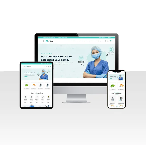Medikal Ürünleri Satışı Web Sitesi
